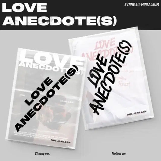 EVNNE 이븐 LOVE ANECDOTE(S) 미개봉 앨범 양도 포카