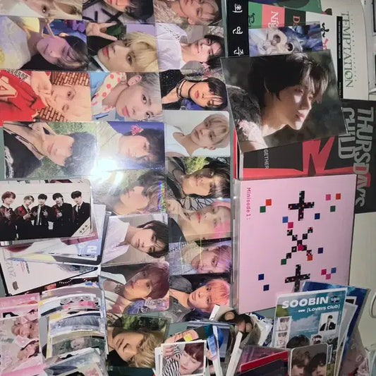 투모로우바이투게더 공개앨범 포카 굿즈 일괄!! 급처