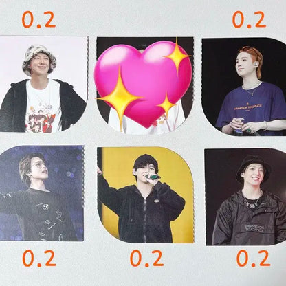 방탄 퍼투댄 디코 폴딩 카드 폴라로이드 포토 분할 분철 양도