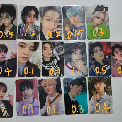 스키즈 방찬 리노 창빈 현진 한 필릭스 승민 아이엔 포카 양도