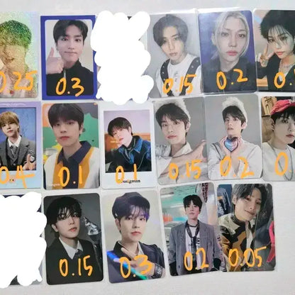 스키즈 방찬 리노 창빈 한 현진 필릭스 승민 아이엔 포카 양도