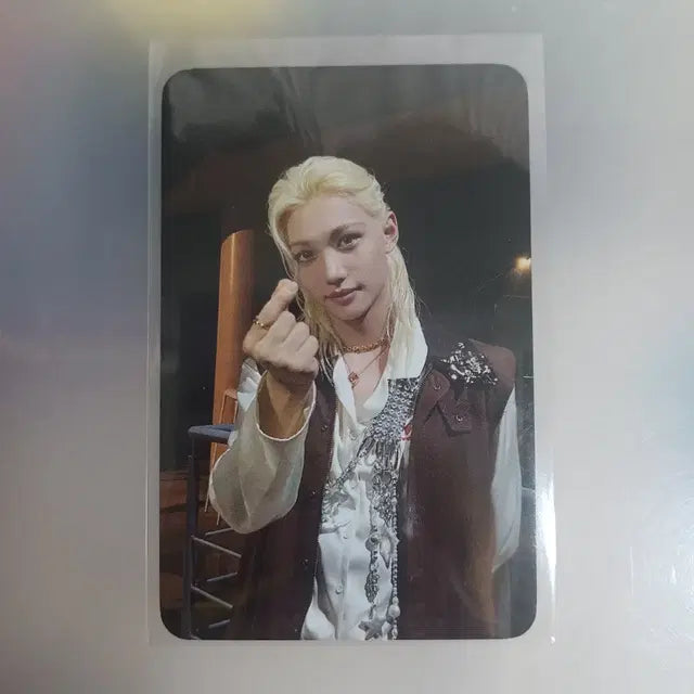 스키즈 카르마 팝업 필릭스 용복이 큐알 QR 포카