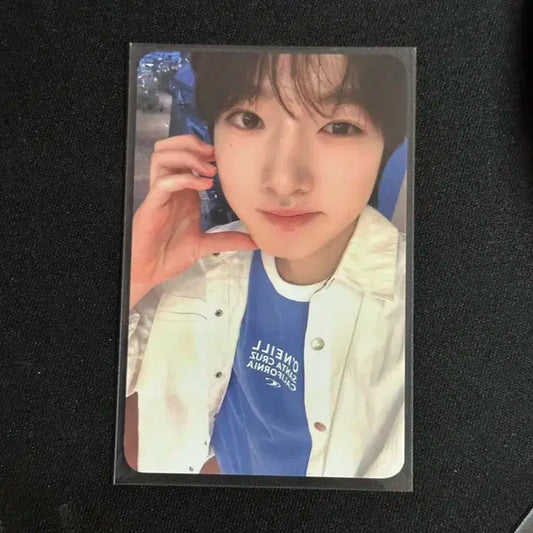 엔시티 위시 사쿠야 미공포 포카 포토카드