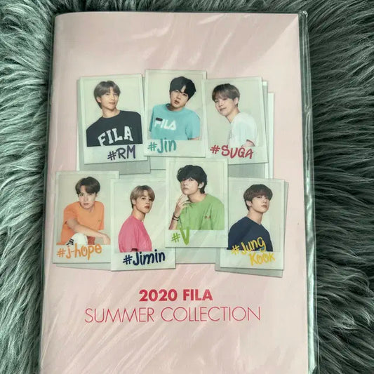 방탄소년단 FILA Summer Collection 카달로그