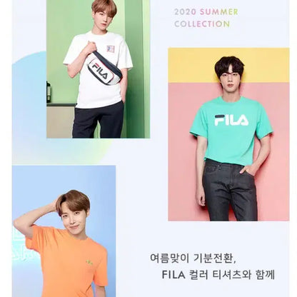 방탄소년단 FILA Summer Collection 카달로그