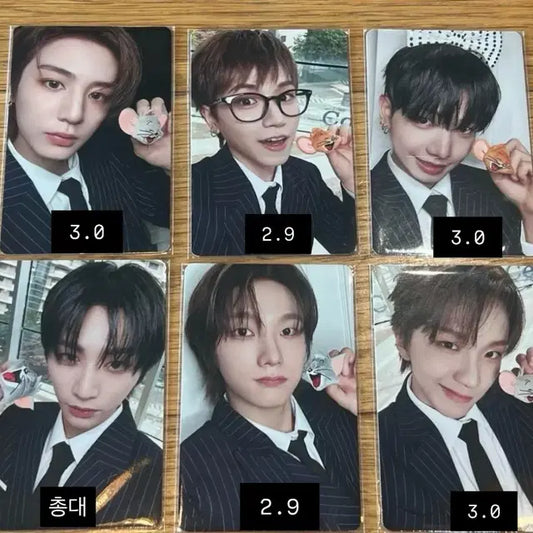 보넥도 팝업스토어 포카 분철 보이라이프
