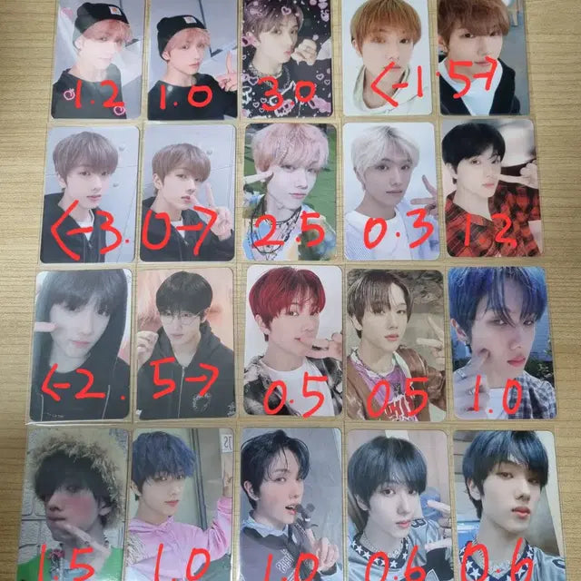 엔시티 드림 지성 포카 맛 헬퓨 캔디 istj 미공포 md 스쿨키트 시그