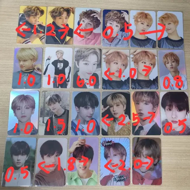 엔시티 드림 지성 포카 맛 헬퓨 캔디 istj 미공포 md 스쿨키트 시그