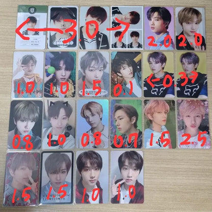 엔시티 드림 지성 포카 맛 헬퓨 캔디 istj 미공포 md 스쿨키트 시그