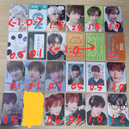 엔시티 드림 지성 포카 맛 헬퓨 캔디 istj 미공포 md 스쿨키트 시그