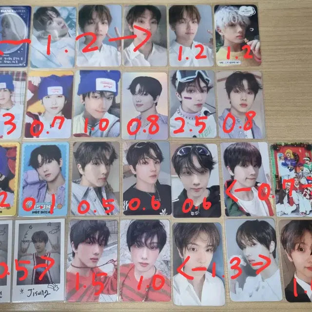 엔시티 드림 지성 포카 맛 헬퓨 캔디 istj 미공포 md 스쿨키트 시그