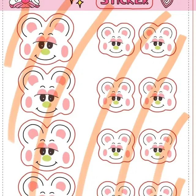 리뉴얼) 리라즈 얼굴스티커