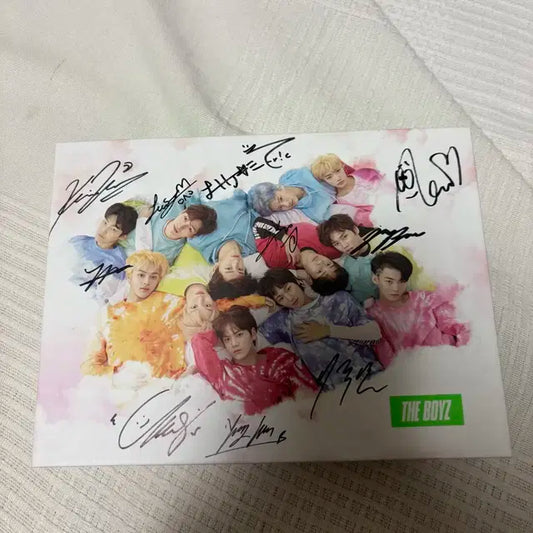 더보이즈 기디업 친필싸인 비매 앨범