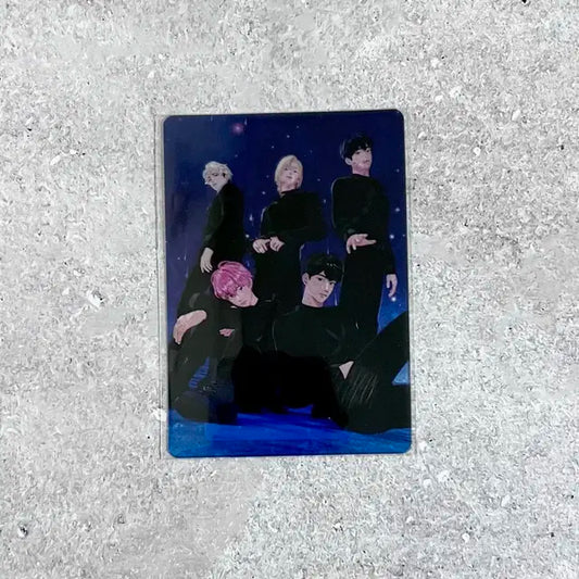 플레이브 삼왜 md 티셔츠 투명 빅포카 기다릴게