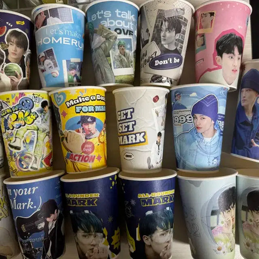 엔시티 마크 생일카페 생카 컵홀더 특전