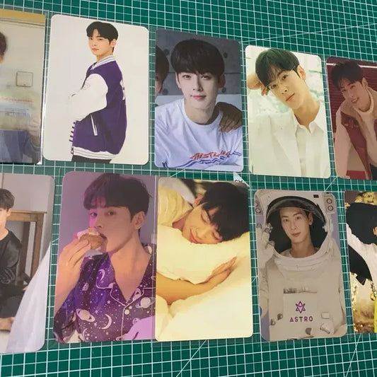 급처 아스트로 차은우 윤산하 문빈 희귀포카 ASTRO MOONBIN