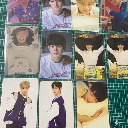 급처 아스트로 차은우 윤산하 문빈 희귀포카 ASTRO MOONBIN