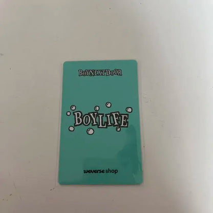 보넥도 운학 보이라이프 위버스 특전