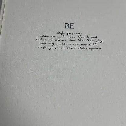 방탄 BE 앨범