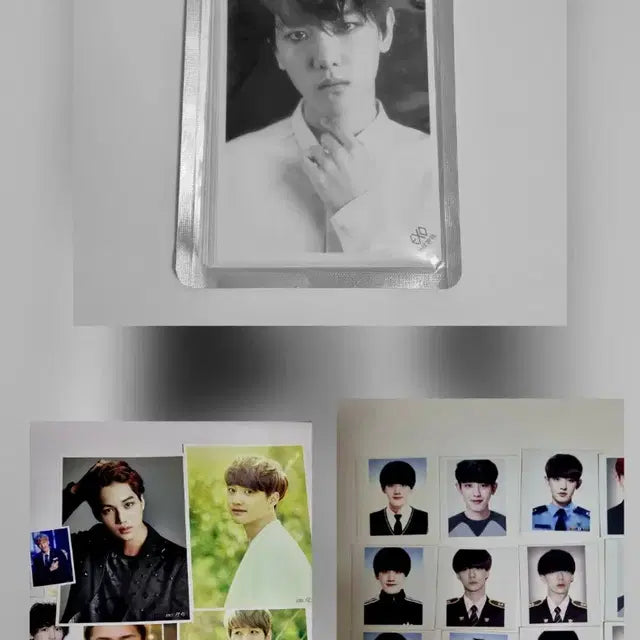 [일괄]엑소 중독 공식 포토카드 증사 백현 세훈 찬열 디오 경수 카이