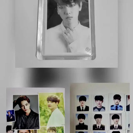 [일괄]엑소 중독 공식 포토카드 증사 백현 세훈 찬열 디오 경수 카이
