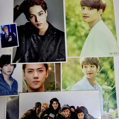 [일괄]엑소 중독 공식 포토카드 증사 백현 세훈 찬열 디오 경수 카이