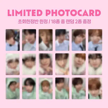 엔시티위시 컬러 슴스 쇼케이스 분철 초회한정반 미공포 앨포 유우시 리쿠