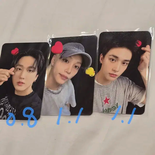 스키즈 skz 카르마 팝업 럭드 1차 용복 필릭스 현진 창빈 포카