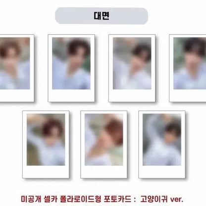 아이덴티티 idntt 팬싸 미공포 포토카드