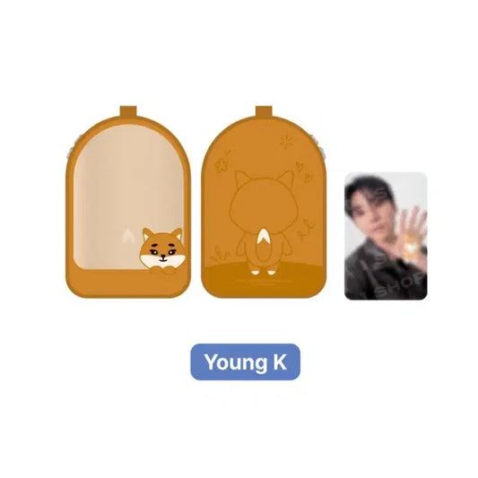 데이식스 굿즈 MD 클리어 플러시 파우치 - KE