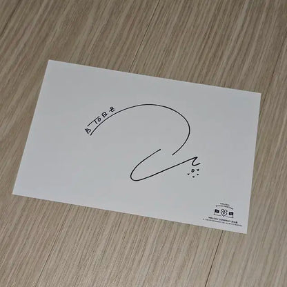 서은광 비투비 5기팬미팅 팬부스 엽서 사진