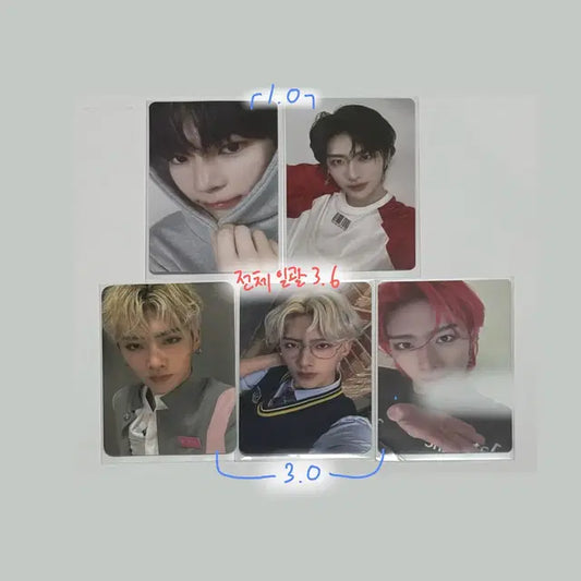 급처) 제베원 틈새라면, 리키 미공포, 보플 포카 일괄 양도
