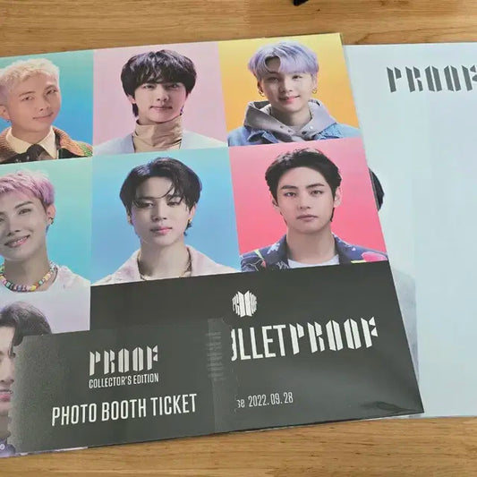 BTS 방탄 프루프 콜렉터 에디션 한정판 포스터+3CD 세트