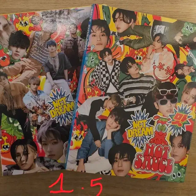 NCT DREAM Hot Sauce 앨범 2개