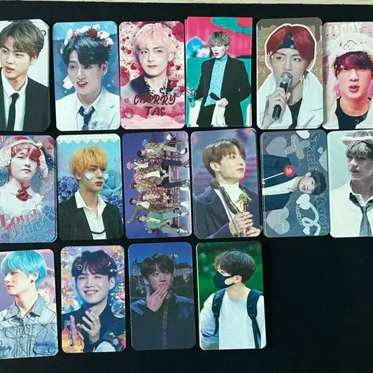 방탄 비공굿 포카,엽서 일괄