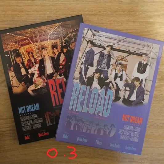 NCT DREAM Reload 앨범 2종