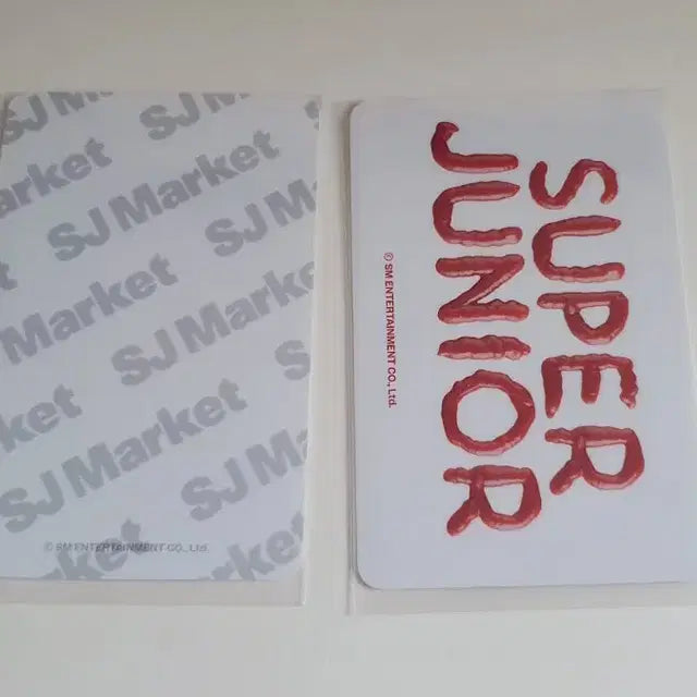슈퍼주니어 은혁 슈주마켓 트레이딩 포카 캐찹 세트 동해 려욱 신동 띠부씰