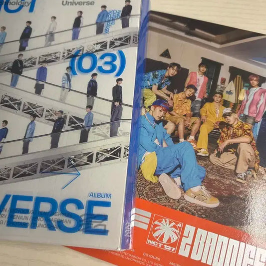 [일괄] 엔시티 127 질주 유니버스 개봉앨범 팔아요 (엽서 도영)