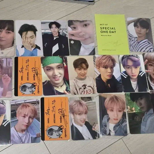nct 포카 일괄 양도 도영 2018 콜렉트북 포카. 18년 이전 포카들