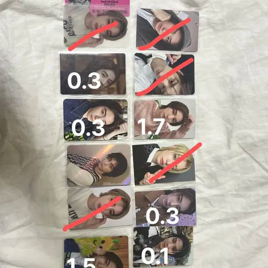 보넥도 이한 포카 양도 미공포 럭드 위드뮤
