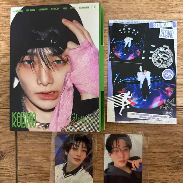 스크레이키즈 스키즈 KARMA 아코디언 앨범 아이엔 (+창빈 승민)