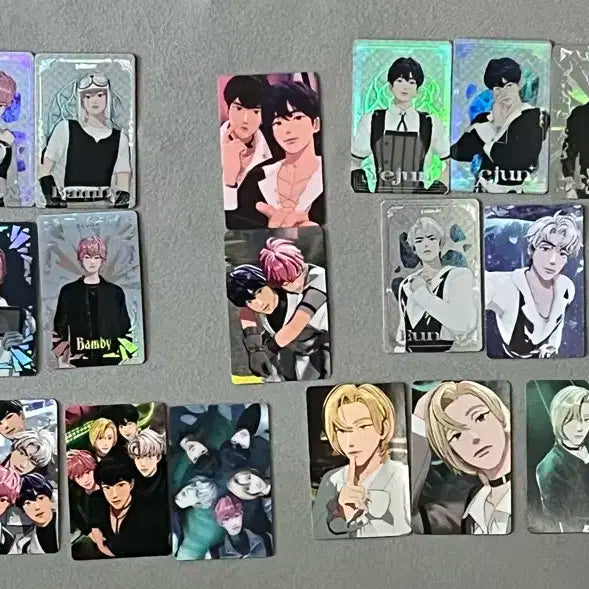 플레이브 앨범 포카 (기다릴게,육여름,웨4럽,대쉬)