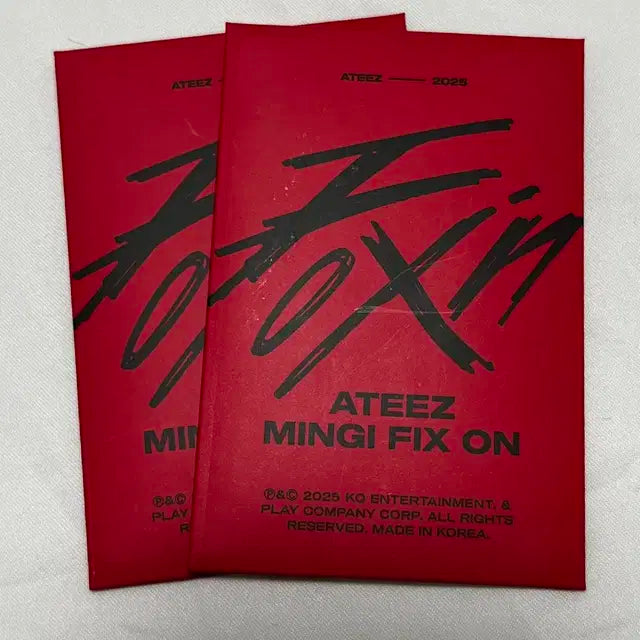 민기 생일 팝업 랜덤 포카