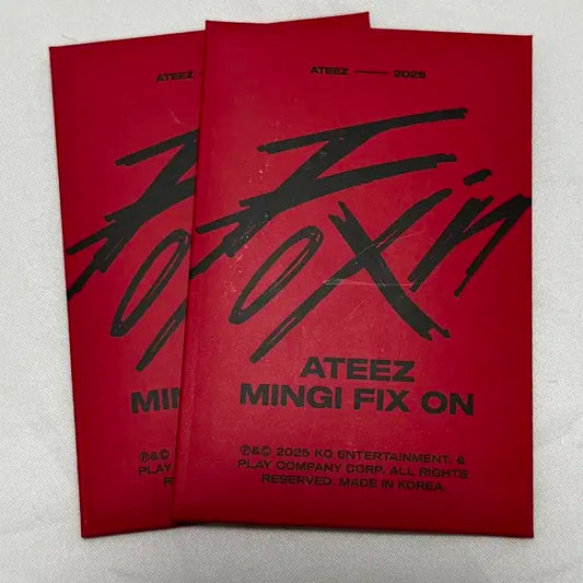 민기 생일 팝업 랜덤 포카