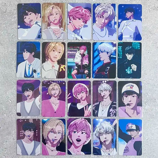 플레이브 애니플러스 1-4주차 포카 기다릴게 삼왜