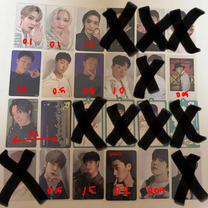 에이티즈 포카 양도 산 종호 홍중 성화 윤호 여상 민기 우영 ateez
