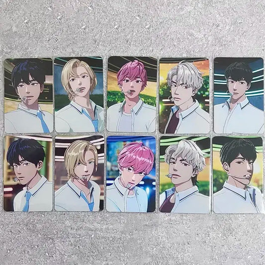 플레이브 애니플러스 5만원 온라인 오프라인 포카 일괄