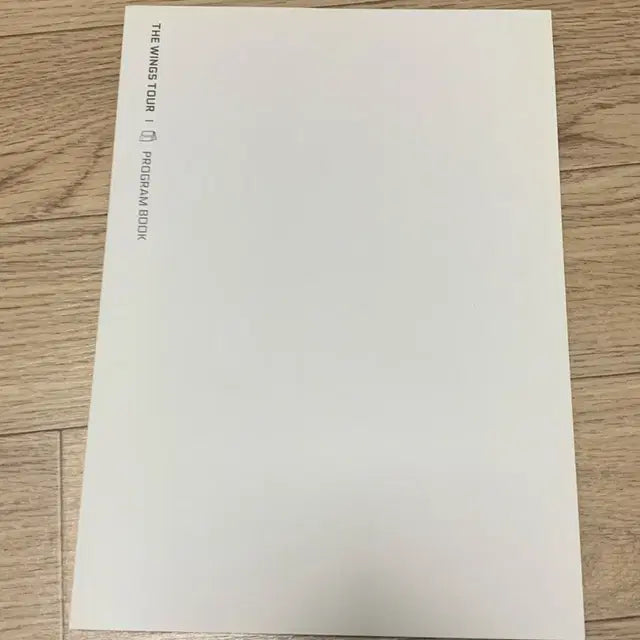 방탄소년단 2017 더윙즈투어 프로그램북 bts wings tour