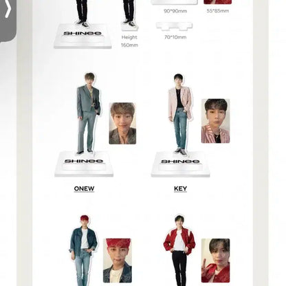 샤이니 아크릴 스탠드 일괄
