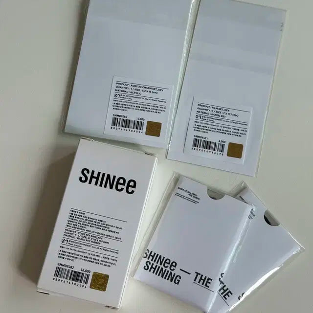 샤이니 The Shining 팬미팅 키링 포카등 일괄